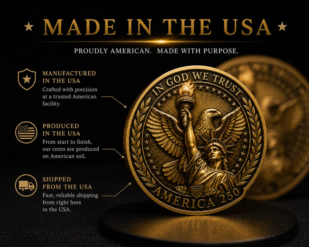 AMERICA 250 COIN